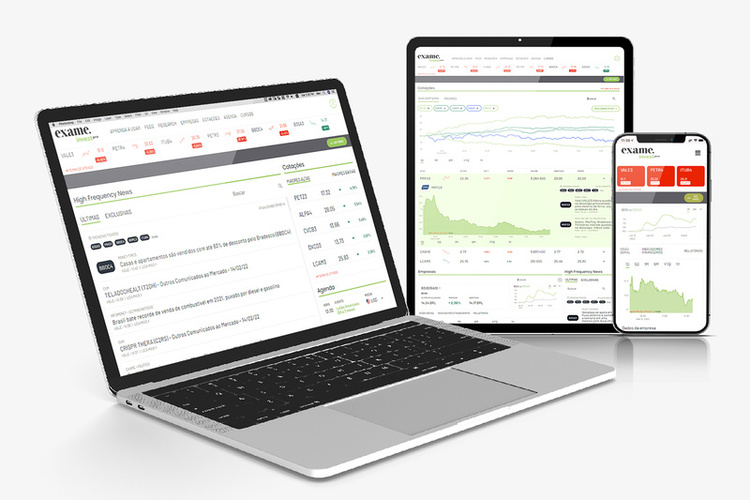 EXAME lança plataforma de informações em tempo real