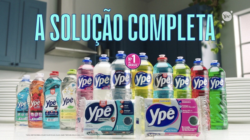 #QuemEVocêNaPia: Ypê mostra os diferentes perfis na hora de lavar louça em nova campanha