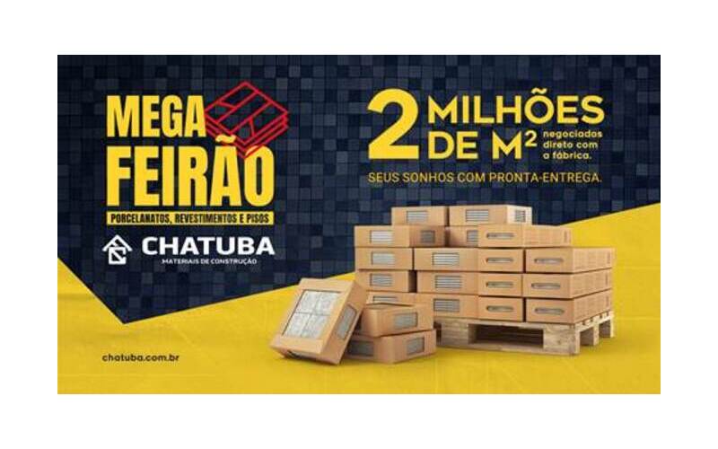 Parceria com influenciadores, marketing de guerrilha, ações on e offline marcam campanha ‘Mega Feirão’ da Chatuba