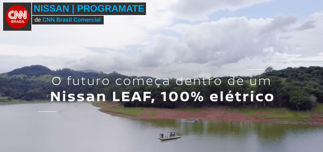CNN Brasil exibe campanha em co-criação com a Nissan