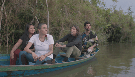 Maria Gadú e Val Munduruku em “O Som do Rio” | Maria Farinha Filmes