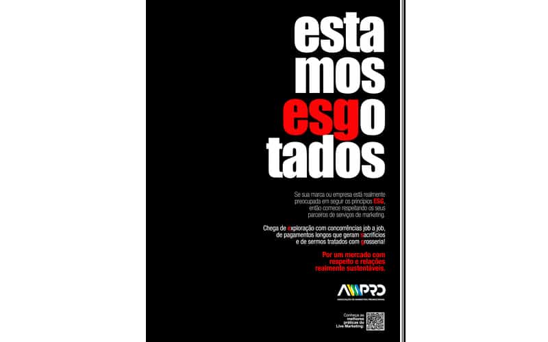 AMPRO lança Campanha “ESG – Estamos ESGotados”