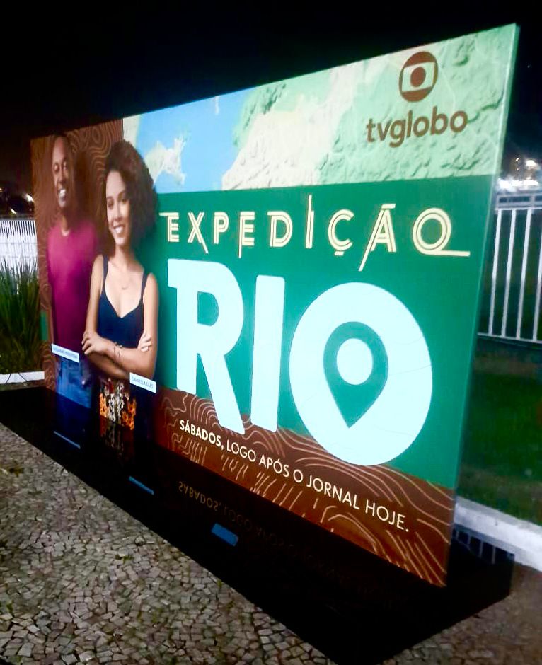 Fluxxo assina ambientação do lançamento de ‘Expedição Rio’, da Globo