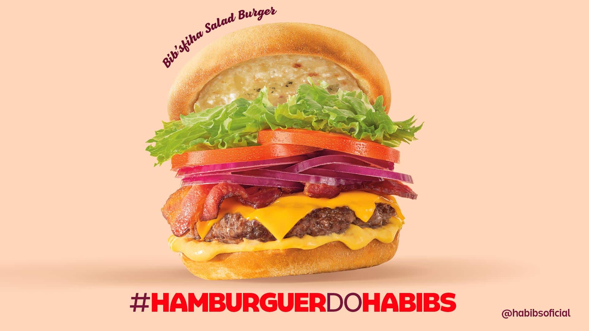 Habib’s apresenta o primeiro hambúrguer de esfiha do Brasil