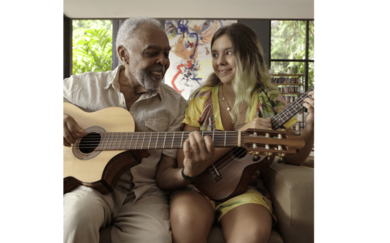 Gilberto Gil e Flor Gil convidam público para criar nova música
