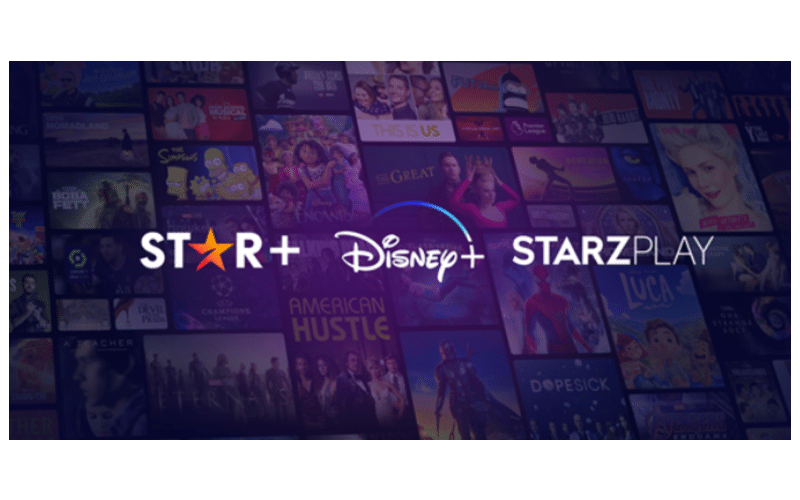 Anúncio Oferta de Combo – The Walt Disney Company e STARZ