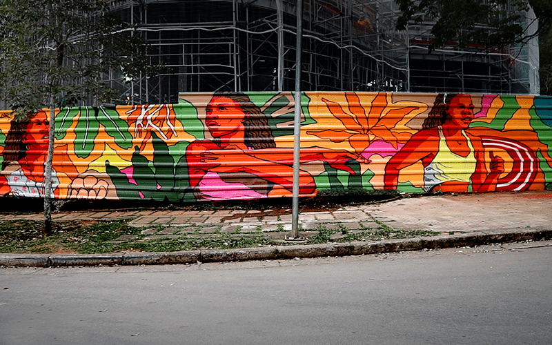 Centauro promove intervenções artísticas dentro do Parque Ibirapuera