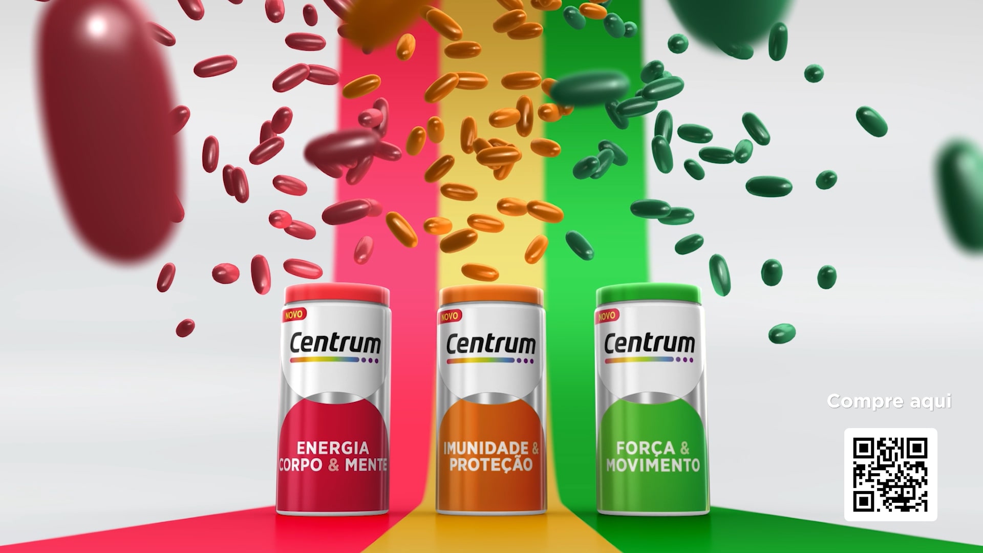 Com três novos produtos, Centrum lança nova campanha