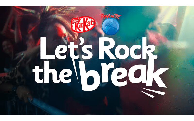 KITKAT® lança embalagem especial para o Rock in Rio Brasil 2022