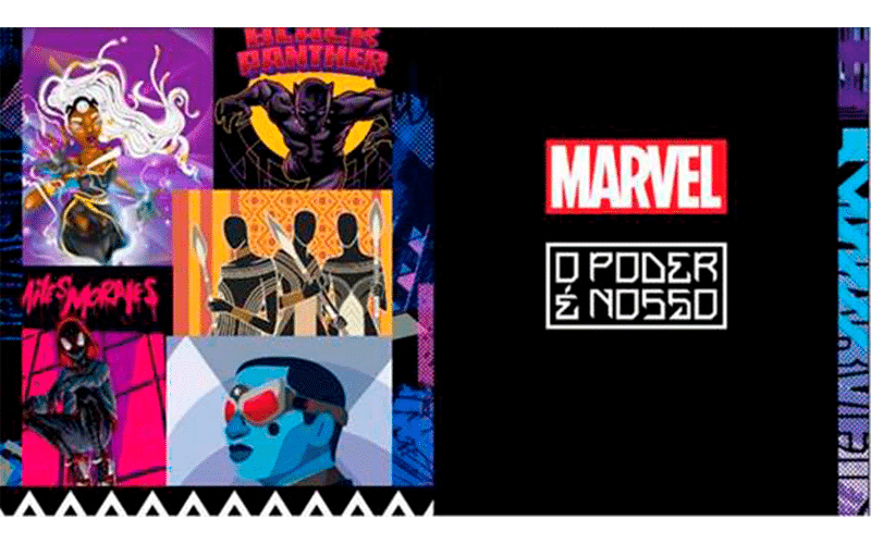 Marvel apresenta projeto “O Poder é Nosso” com 5 artistas pretos