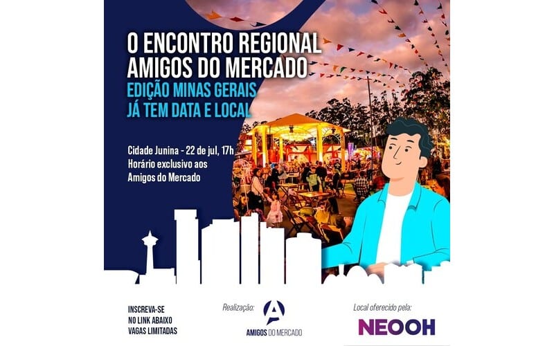 O encontro regional Amigos do Mercado em Minas Gerais