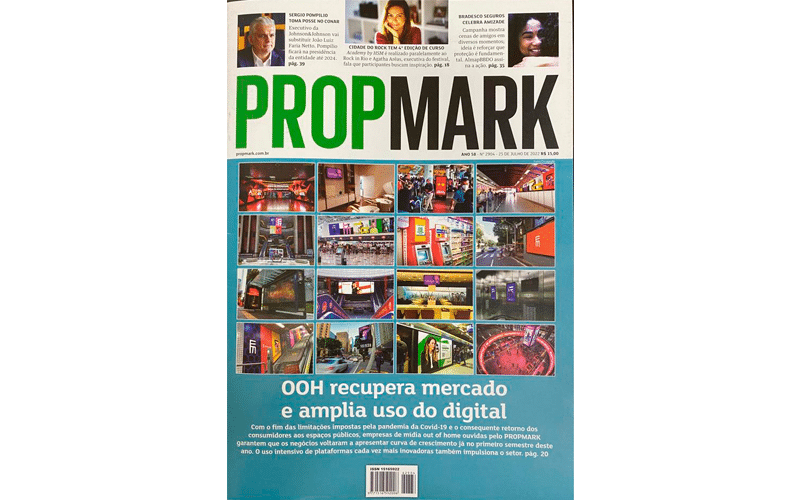 Propmark: Mídia exterior recupera mercado e amplia uso do digital