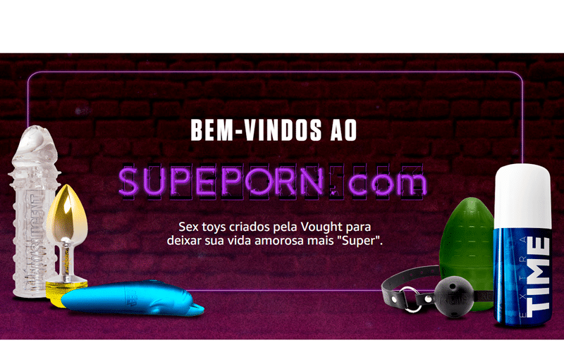 DOJO cria sex shop virtual fake para promover 3ª temporada de The Boys