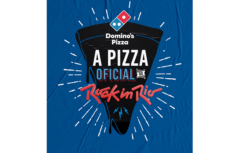 Domino’s é a pizza oficial do Rock In Rio Brasil 2022