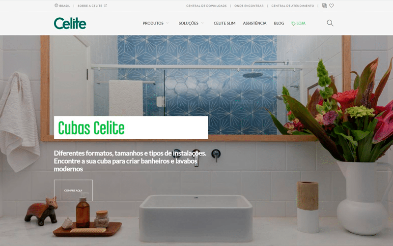 Comemorando 80 anos, Celite apresenta novo site