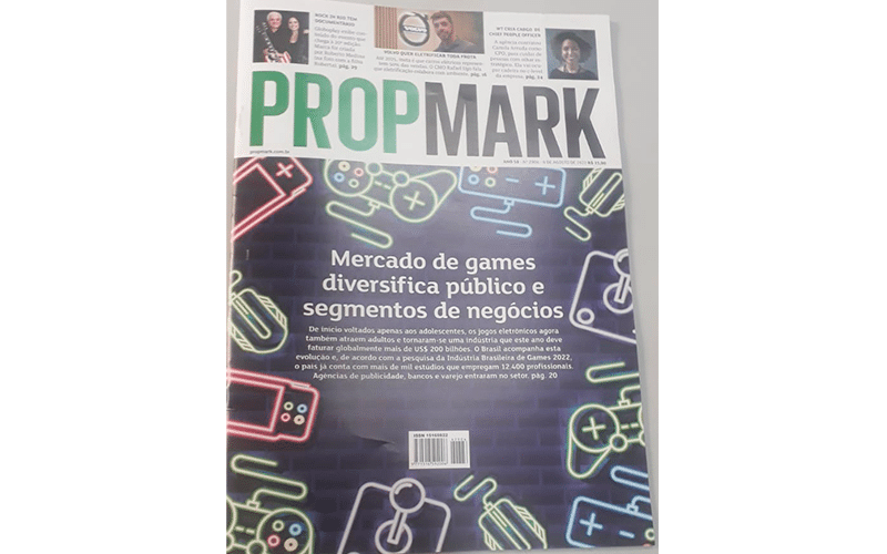Propmark: Mercado de games diversifica público e segmentos de negócios