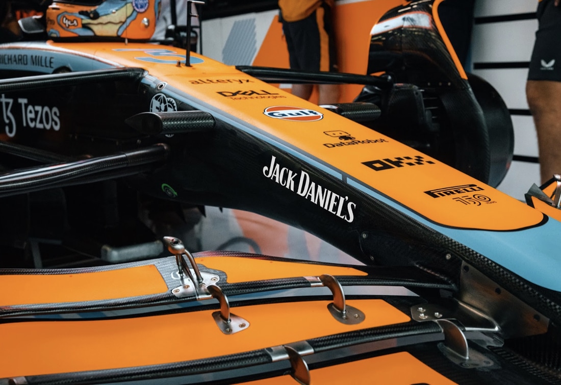 Jack Daniel’s é a nova patrocinadora do time da McLaren na Fórmula 1