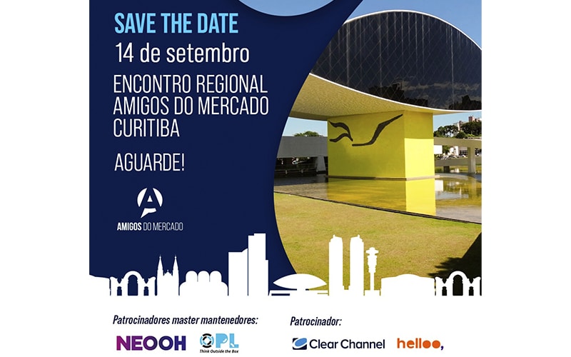 Curitiba vai receber o Encontro Regional Amigos do Mercado