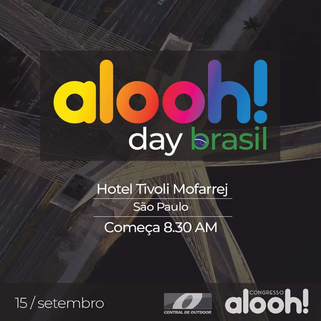 O ALOOH DAY no Brasil se realizará dia 15 de Setembro