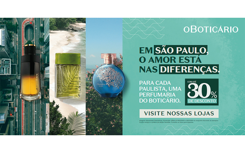 OpusMúltipla assina campanha do Boticário para estado de São Paulo com o mote “Diferenças”
