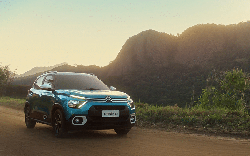 Citroën apresenta Novo Citroën C3 em filme repleto de efeitos visuais