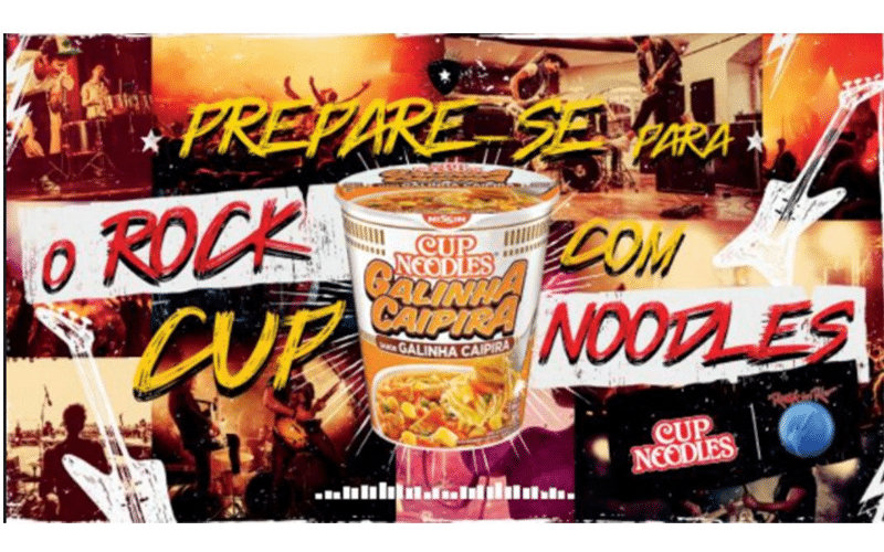 Nissin lança música inédita para a entrada de Cup Noodles no Rock in Rio