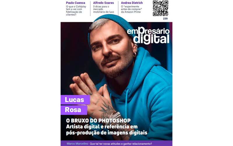 Empresário Digital: Lucas Rosa, o bruxo do photoshop