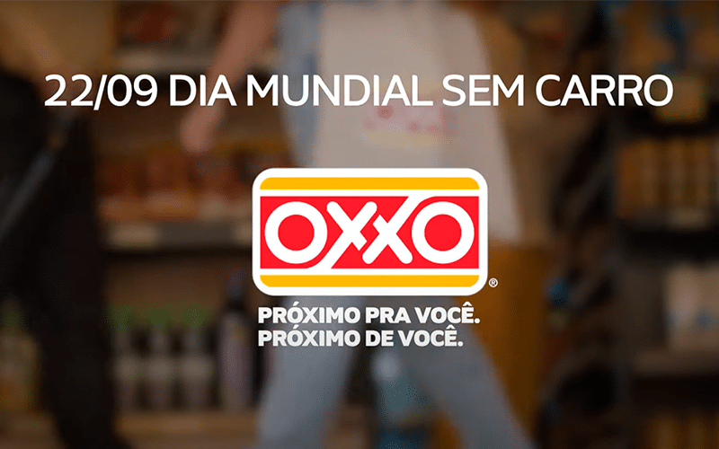 OXXO lança campanha para celebrar o Dia Mundial Sem Carro