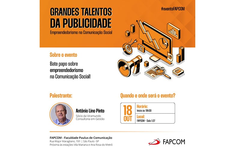 Fapcom realiza evento Grandes Talentos da Publicidade