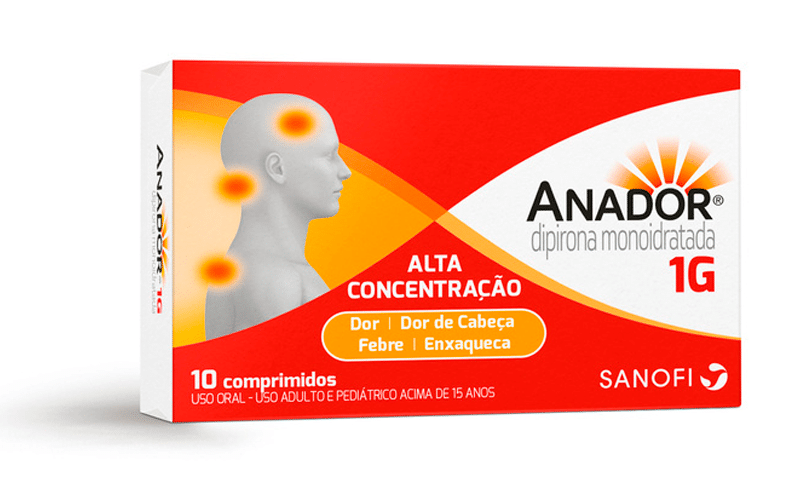 Novo Anador 1G chega ao mercado trazendo “duas vezes mais analgésico no combate da dor e febre1*”