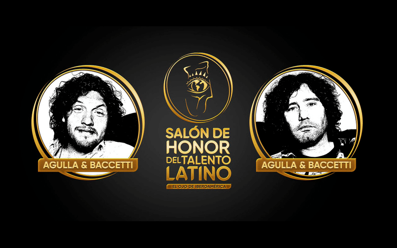 Dupla Agulla & Baccetti será homenageada no salão de honra do talento latino do El Ojo de Iberoamérica