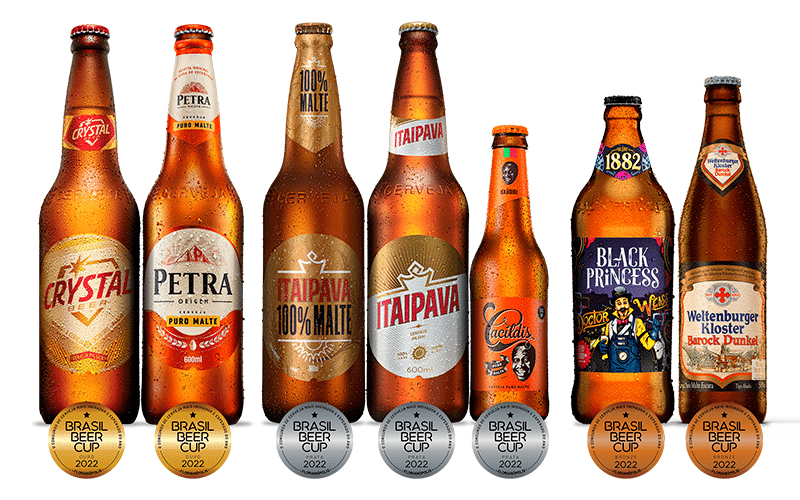 Cervejas do Grupo Petrópolis são premiadas no Brasil Beer Cup 2022