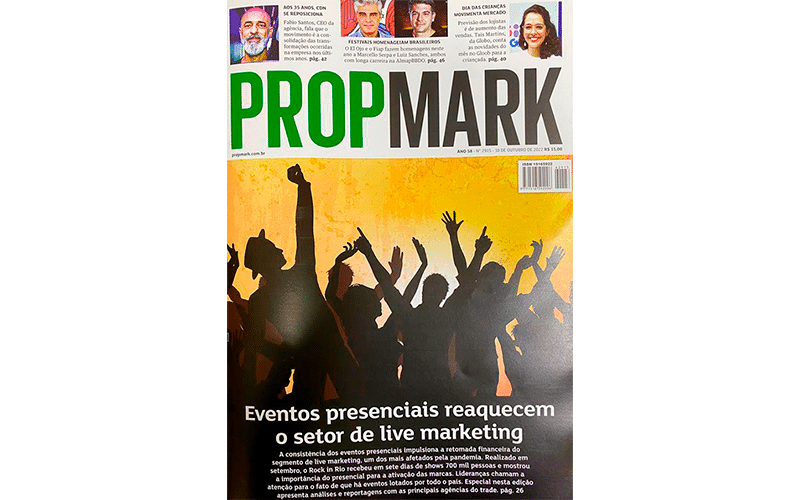 Propmark: Eventos presenciais reaquecem o setor de live marketing