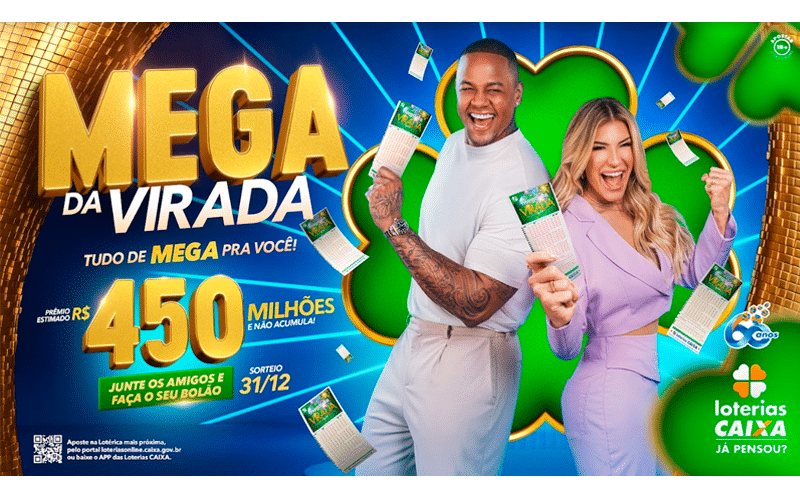 Loterias CAIXA lançam campanha publicitária do maior prêmio da história