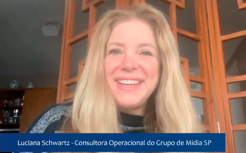 45 anos da Contato Brasil na voz da especialista em midia e amiga Luciana Schwartz