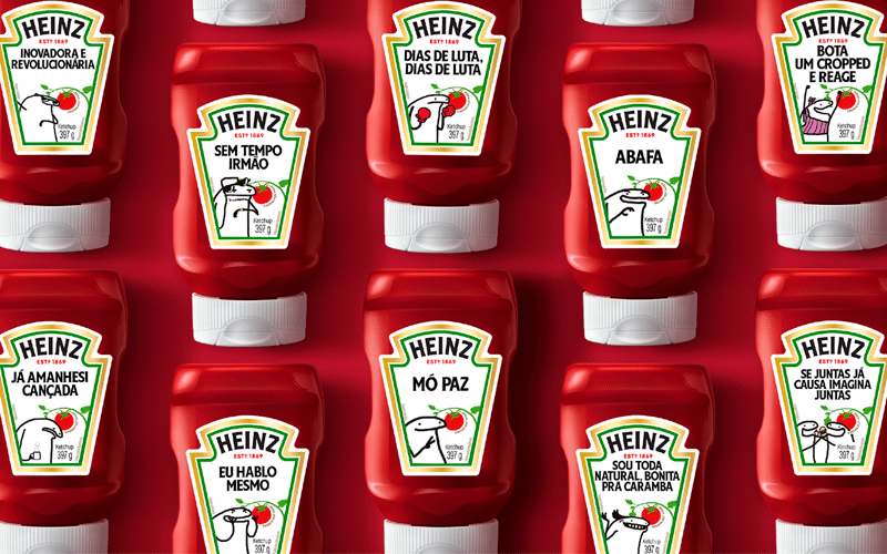 Heinz homenageia os memes mais famosos da internet com edição limitada de ketchup