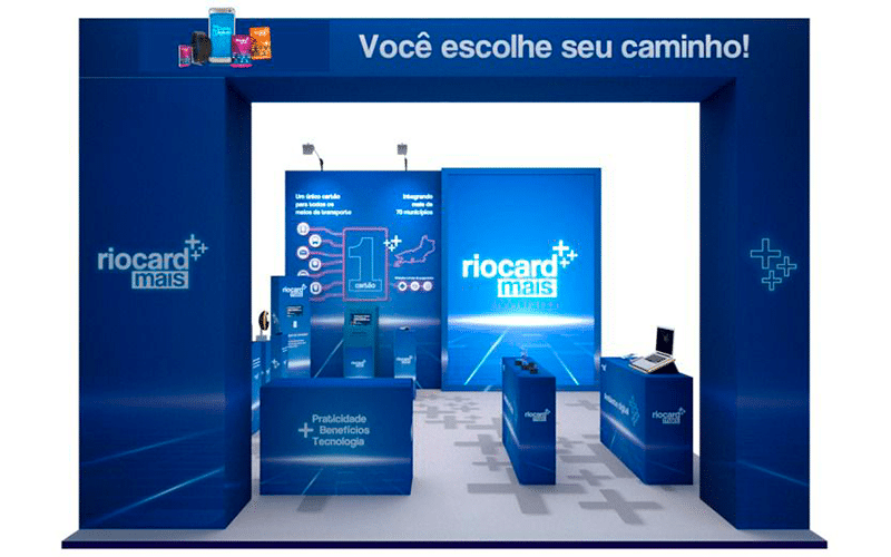 Stand da RioCard Mais no Rio Innovation Week tem criação e produção da Fluxxo