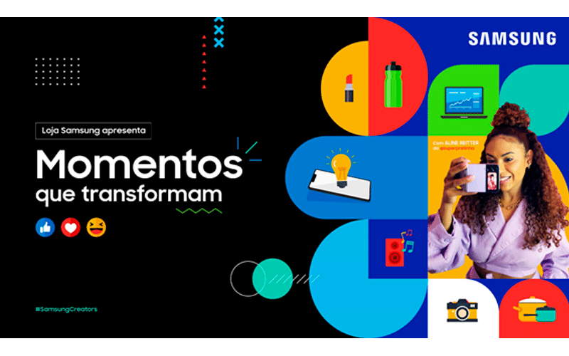 Samsung prepara workshops sobre criação de conteúdo em shoppings do Brasil