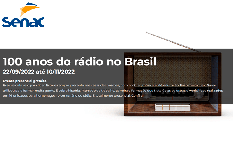 Senac São Paulo promove palestra com profissionais do rádio sobre os Desafios da Hard News
