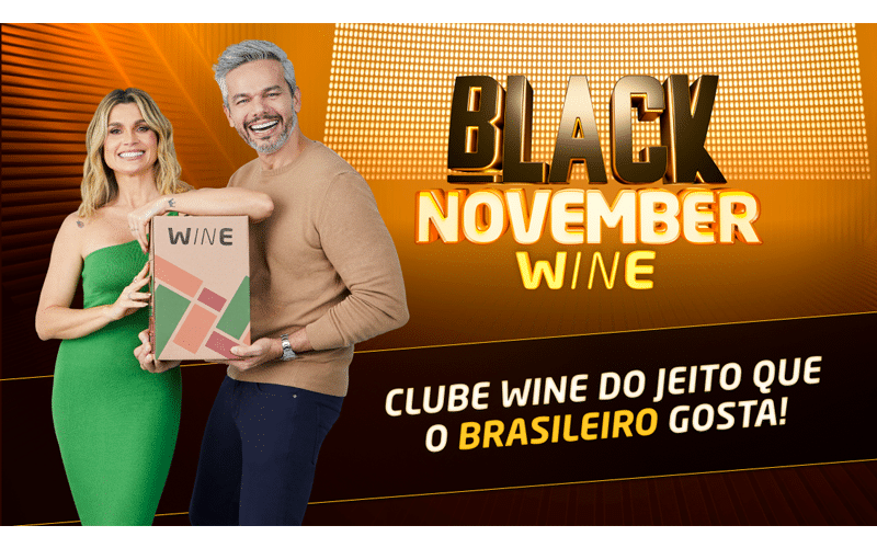 Wine lança campanha “Tá do jeito que o brasileiro gosta” unindo Black Friday e Wine Cup