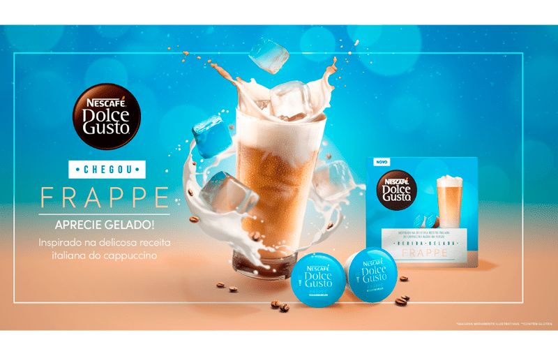 Nescafé® Dolce Gusto lança Frappe, novo sabor gelado para o verão 2023