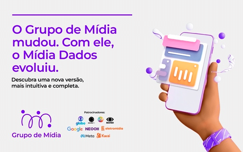 Grupo de Mídia de SP lança campanha para divulgar o novo Mídia Dados Brasil