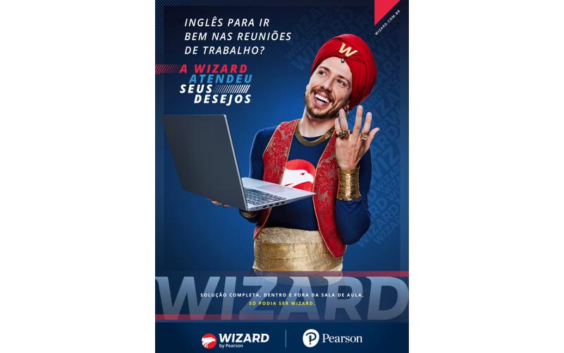 Wizard By Pearson comemora 35 anos com nova campanha de mídia