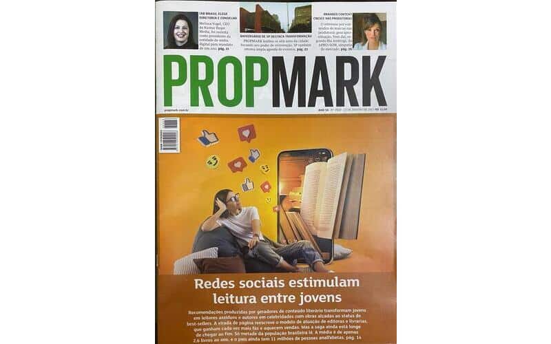 Propmark: Redes socias estimulam leitura entre jovens