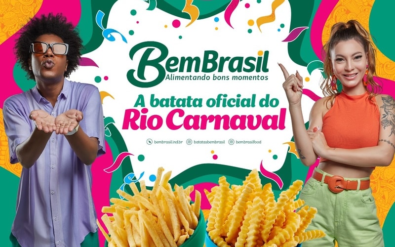 Bem Brasil estreia como patrocinadora oficial do Rio Carnaval 2023