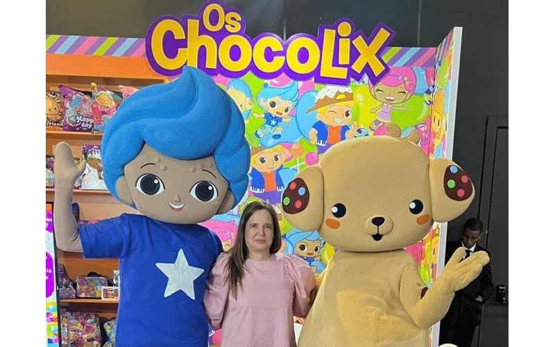 Série infantil Os Chocolix marca presença na feira Abrin 2023