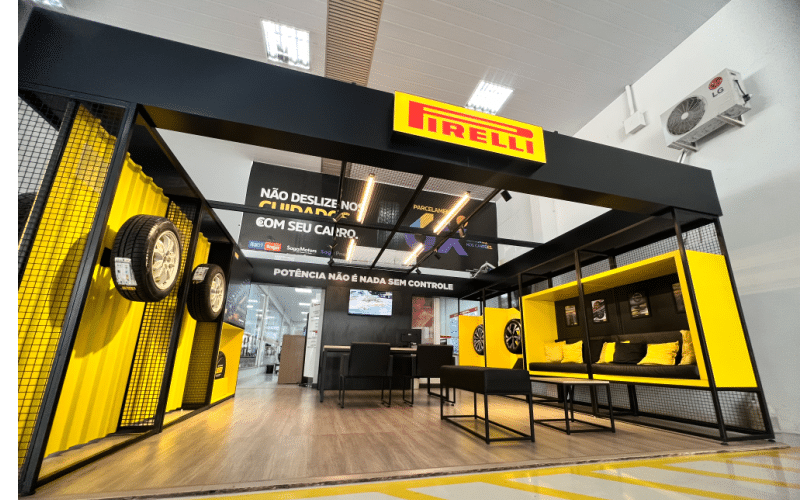 Pirelli apresenta novo modelo Store in Store em parceria com Grupo Saga