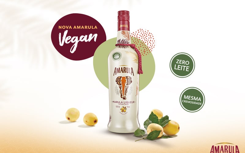 Amarula Vegan, novo licor plant-based, chega ao mercado brasileiro