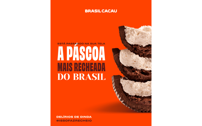 GINGA assina campanha de Páscoa da Brasil Cacau