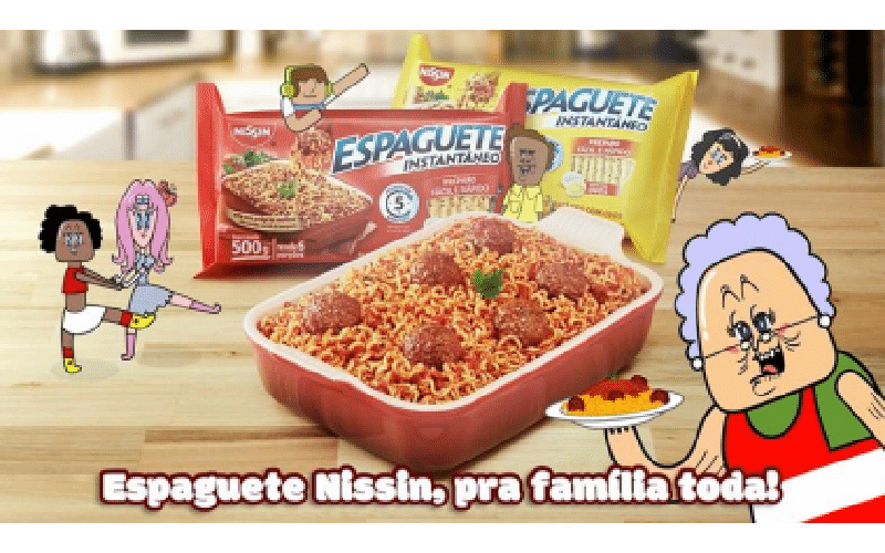 NISSIN FOODS DO BRASIL apresenta ‘Grandma’ da linha espaguete